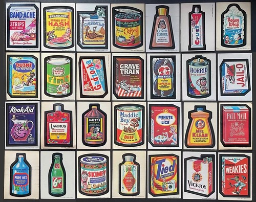 1973 topps wacky - wacky, packages