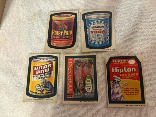 Topps wacky packages lot 5 - wacky,